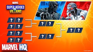 Black Panther contre Ultron | Tournoi Marvel Super Héros vs. Méchants | Épisode 6 | Marvel HQ France