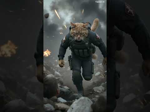 "كل يوم بيستنى باباه يرجع... بس النهاية مش زي ما توقع 🐾😢"                     #shorts #ai #cat #sad
