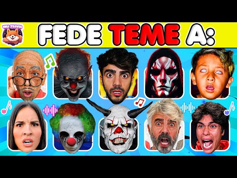 ¿Cuánto Sabes de FEDE VIGEVANI?#7/Quiz de Fede Vigevani, Kim Loaiza🤔❓|Deep Web, ALFA, Duffy, Thanos😍