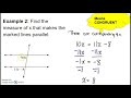 Exploring Parallel Lines and Transversals