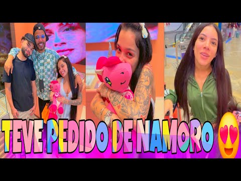 TEVE PEDIDO DE NAMORO 😱 KAMYLINHA FOI PEDIDA EM NAMORO POR HYAGO 🤭 DANINHA ESTÁ DE VOLTA NA TURMA 😍🤭