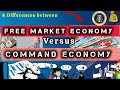 Free Market vs Command Economy Concepts