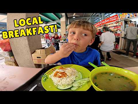 Singapore’s Hidden Hawker Center for Breakfast 🍽️ | Whampoa Food Centre 🇸🇬