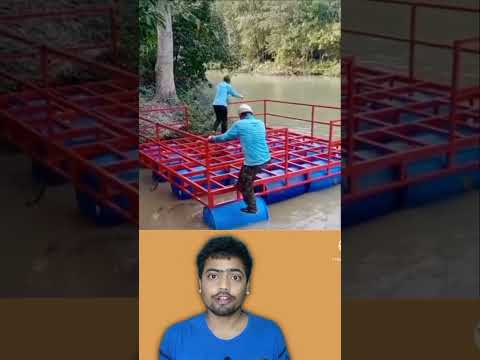 খালি ড্রামের সাহায্যে জলযান #rabiulsirvlogs #flowers #garden #gardening #agriculture #nature #fruit