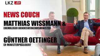 Ehemaliger Bundesverkehrsminister Matthias Wissmann und Ex-Ministerpräsident Günther Oettinger 