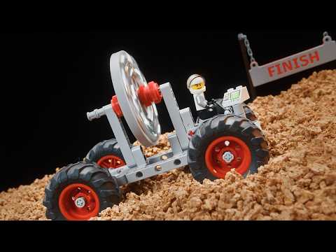 Impossible Climb - Flywheel Lego Vehicles - Making and Testing