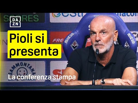 Ecco PIOLI: "Gli obiettivi della FIORENTINA sono un trofeo e l'accesso in Champions" | DAZN