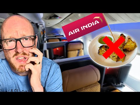 I Took Air India's LONGEST Flight (and got food poisoning)