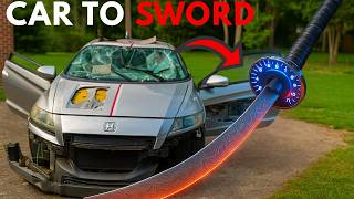We Forged a SWORD from a CAR 🚗 THE CAR-TANA! ⚔️