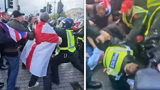 British Patriots Humble Police Instantly: Tommy Robinson March