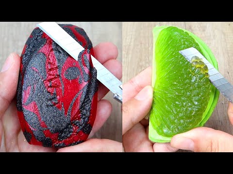 Relaxing Soap Cutting ASMR. Satisfying Soap and lipstick cutting. Corte de jabón - 979