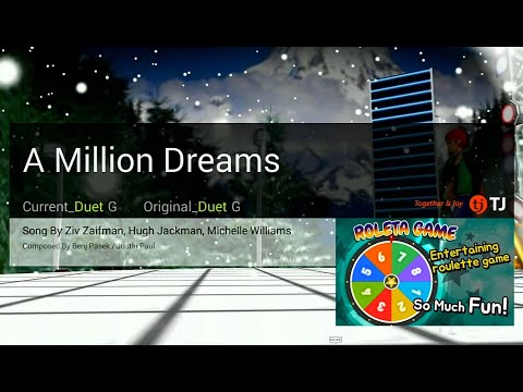 A Million Dreams | Ziv Zaifman, Hugh Jackman, Michelle Williams | Karaoke | HD