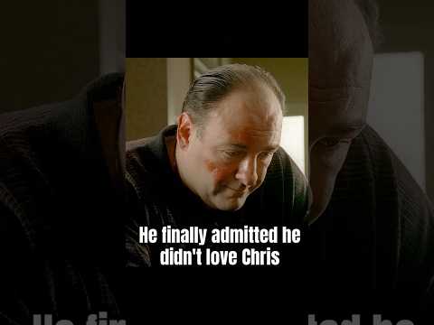 He finally admitted he didn't love Chris#thesopranos #shorts #shortvideo #series #fouryou