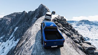 Indian Cars Drive In Very Dangerous Roads 2 [BeamNG.Drive]