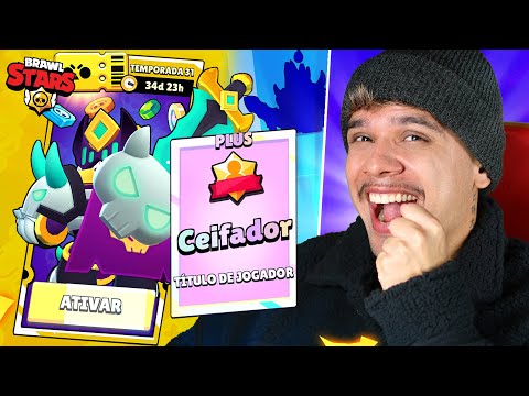 ZEREI a NOVA TEMPORADA do SURGE no PASSE DE BATALHA e LIBEREI TUDO! 😎🔥 *meu brawler favorito*