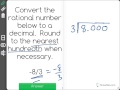 Converting Rational Numbers to Decimals