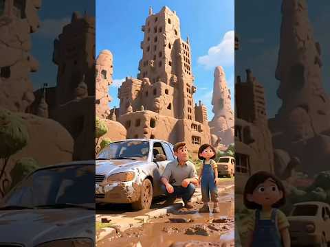 تشينكي في ورطة… الطين في كل مكان 😂