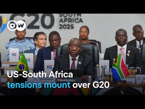 YouTube video thumbnail: G20 Leaders Issue Declaration Without US Input After Boycott