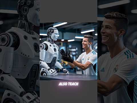 Ronaldo Made a Robot For Protection 🤔