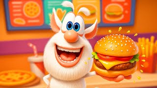 بوبا 🍔 حفلة الوجبات اللذيذة 🍕 رسوم متحركة