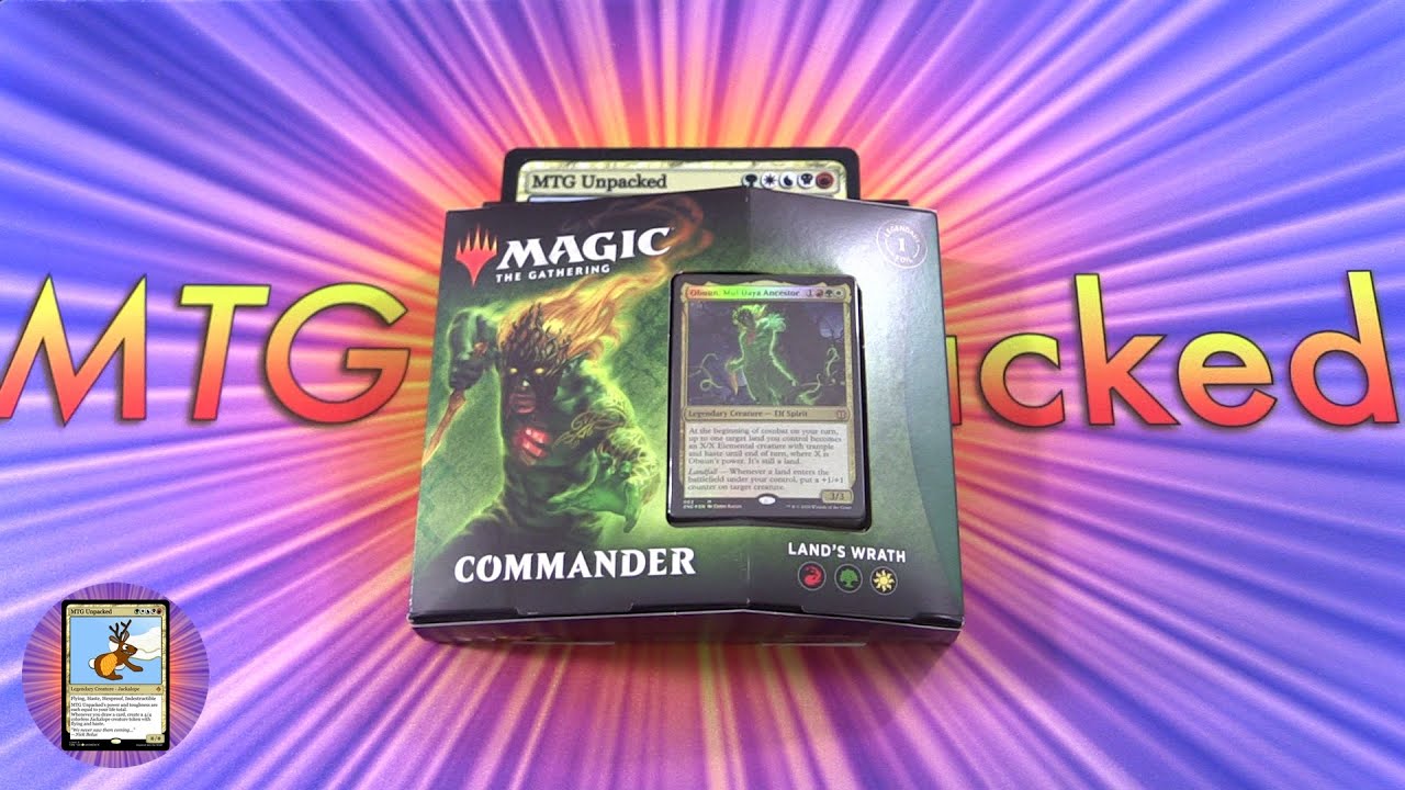 Zendikar Commander Land S Wrath Ingles X Uruguay