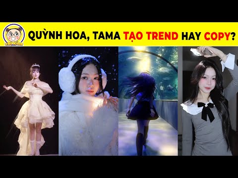 Tiktok Đã Lên Tiếng Đính Chính Tin Đồn Đạo Nhái Trend Của 2 Tiktoker Tama Và Quỳnh Hoa #tiktoker