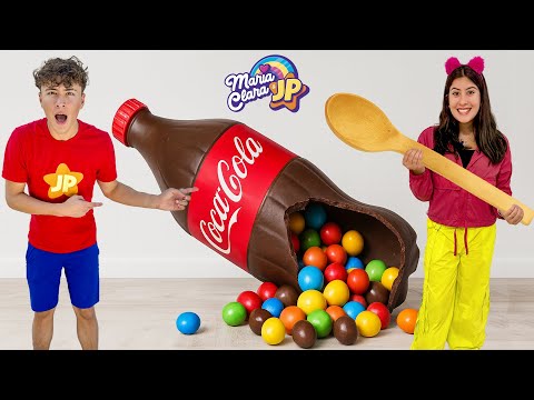 Maria Clara e JP na história do refrigerante e outras histórias divertidas para crianças