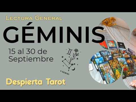 GÉMINIS ♊ Ojo con ese Ex que te ofrece todo #tarot #horoscopo 15 al 30 sept