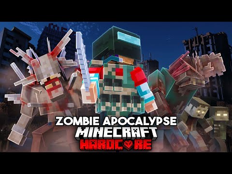Minecraft's Best Players Simulate a Zombie Apocalypse in Minecraft Hardcore | Scenario SMP
