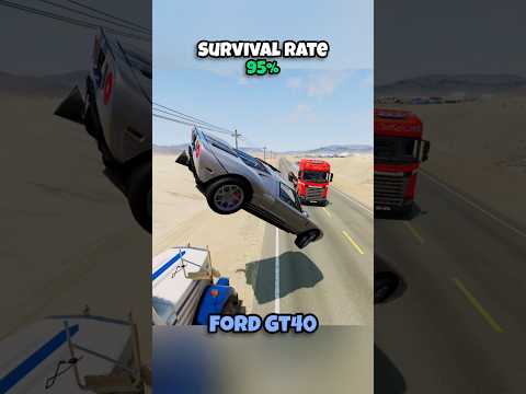 Chance of survival with different vehicles #beamng #beamngcrashes #beamngdrive #game #gameplay
