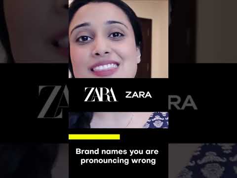 Brand names people often mispronounce