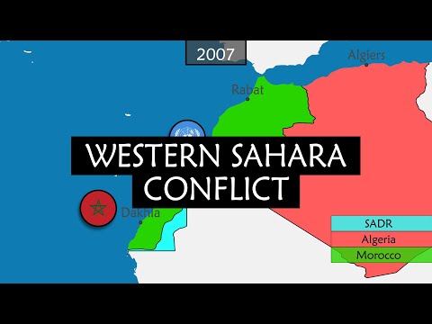 The Western Sahara Conflict - Evolution on a Map