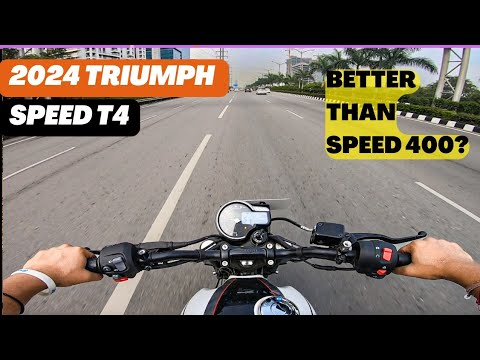 2024 Triumph Speed T4 Ride Review - Should you choose it over Speed 400?