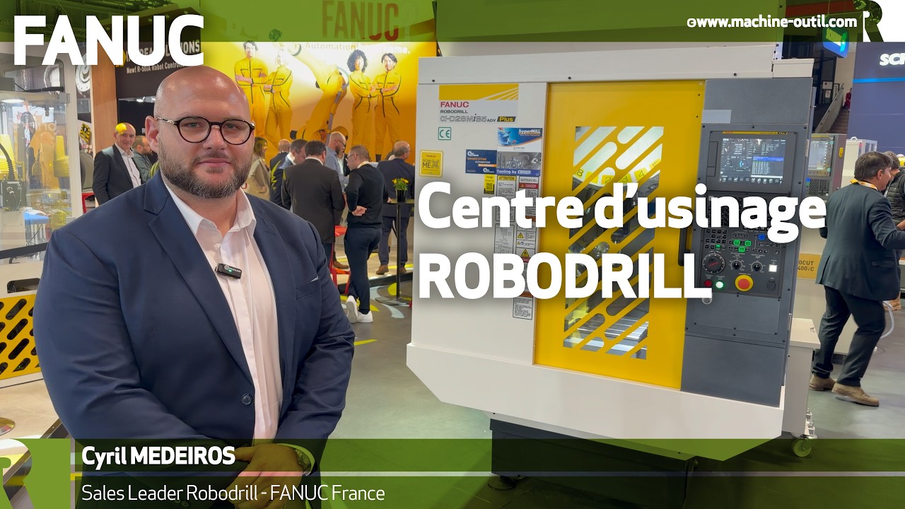 Centre d'usinage 5 axes continus avec avec changeur d'outils automatique