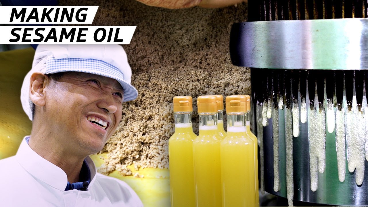 How Nam Seon-Sik Makes Some of Korea s Purest Sesame Oil Handmade