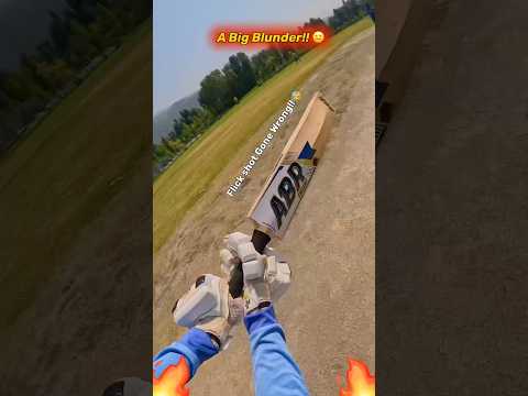 My Favourite Shot Betrayed Mee!!😨 #cricket #goprocricket #dailyvlogs