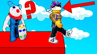[RETO] PIGGY pero VOY A CIEGAS! - ROBLOX