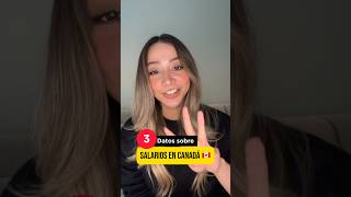 Salarios en CANADÁ 🇨🇦💸 Lo que tienes que saber #trabajarencanada #latinosencanada #emigraracanada