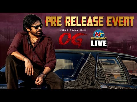 #OG Pre Release Event LIVE | Pawan Kalyan || NTVENT