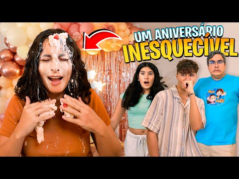 Um acidente quase arruinou o aniversário da mamãe e isso aconteceu! Família Maria Clara e JP