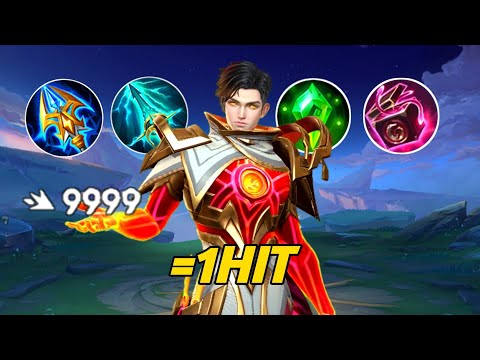 GLOBAL GUSION BEST 1 HIT BUILD 2025!! (100% BROKEN)