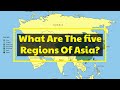 Geography of Asia: Population and Regions