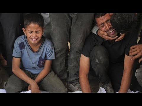 YouTube video thumbnail: At Least 62 Palestinians Killed by Israeli Strikes Since Friday