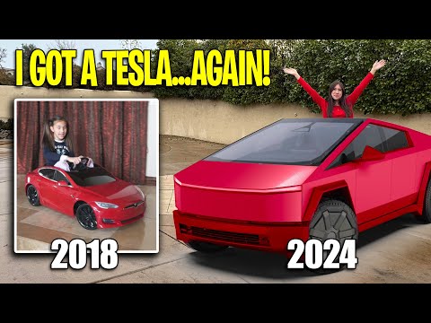 I GOT A TESLA FOR CHRISTMAS...AGAIN!!! What I Got for Christmas 2024!