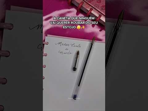 Fiz uma Caneta que NINGUÉM vai conseguir usar (nem eu)🤡 Fazendo a menor caneta do mundo! ✍️