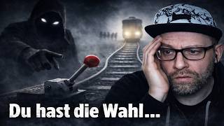 Das Trolley-Problem - oder warum sich jede Entscheidung falsch anfühlt.
