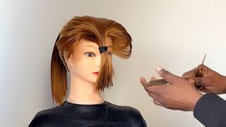 #hair #diy #shortsvideo #wolfcut 