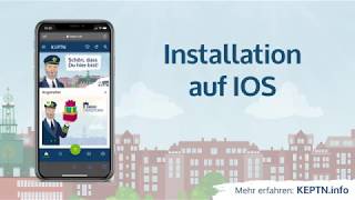KEPTN – Die Emden-App – Installation auf iOS