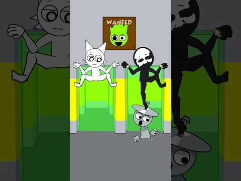 Incredibox Sprunki SCAN RUN Challenge - Wenda vs Black Horror Phase!