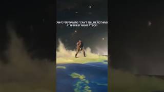Kanye West performing "Can't Tell Me Nothing" at his first night at SoFi #ye #kanyewest